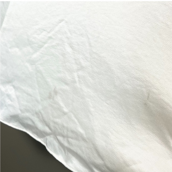 NWT L’AGENCE Satin & Linen Sleeveless Pleated Empire Waist Open Back Maxi Gown S - Picture 6 of 7